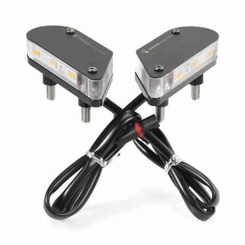 Front LED Turn Signal Kit Mirror Base Off Plates For BMW S1000RR M1000RR 2022 - Picture 10 of 12