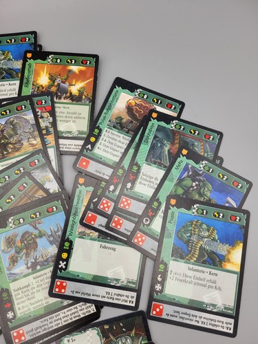 Warhammer 40k TCG: 40k ORKS KONVOLUT - Sabertooth Games - DEUTSCH - Bild 4 von 6