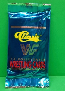 Vintage-1989-Classic-WWF-WWE-Wrestling-Series-1-Trading-Cards-1-Pack