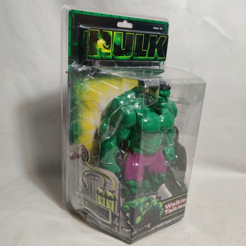 2 Incredible Hulk WALKIE-TALKIES -Marvel 2003 MGA Entertainment Brand New Sealed - Picture 6 of 8