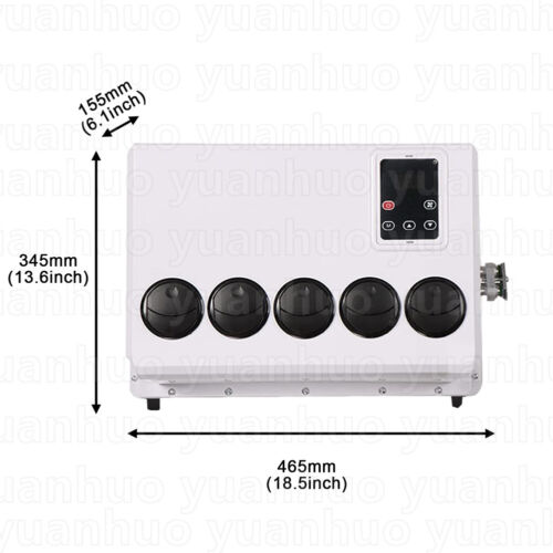 Universal 12V Truck Air Conditioner 12000 BTU Split AC Fits Semi Bus RV Caravan - Foto 12 di 12