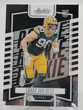 2023 PANINI ABSOLUTE LUKAS VAN NESS BASE ROOKIE FOOTBALL CARD PACKERS NFL topps