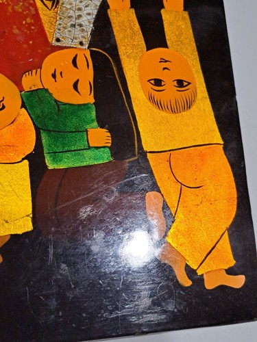 Vietnamesische lackierte Holzkunst zum Aufhängen - Bild 4 von 21