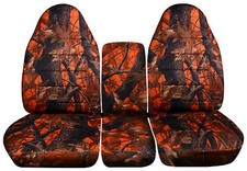 Truck Seat Covers 1994-2002 Fits Dodge Ram 402040 Solid Rear Bench Covers