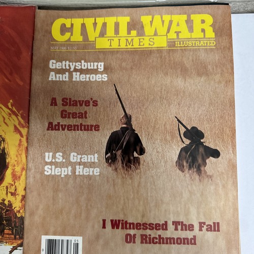 Civil War Times Magazine 7 Ausgaben Lot 1986 - Bild 4 von 7