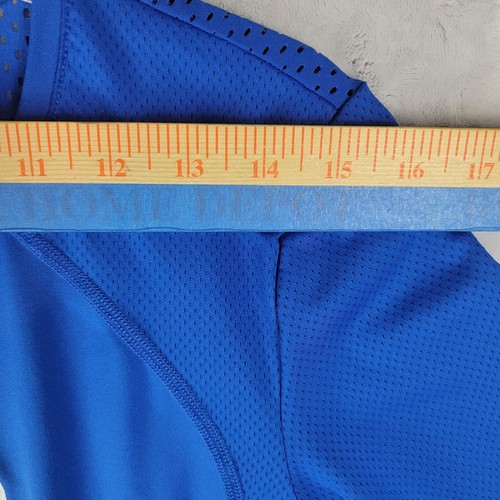 Duke Blue Devils Shirt Womens Medium Nike Pro Hypercool Training Ventilated Blue - Picture 8 of 12