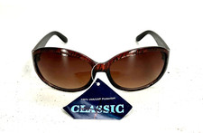 Foster Grant Women's Tiger Stripe Print Sunglasses 100 UVA-UVB Protection New