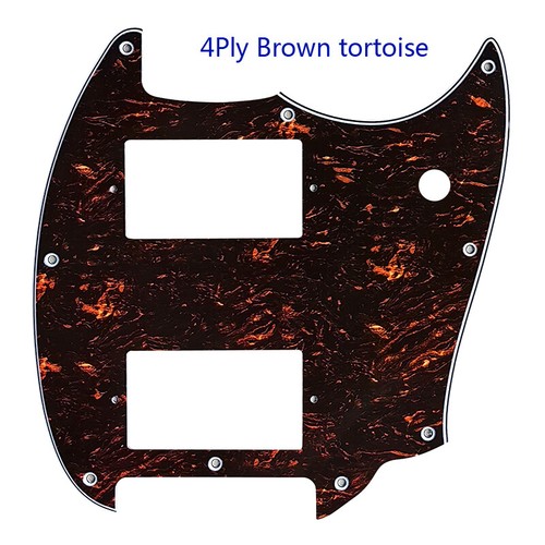 Parts For Squier Bullet Mustang Whit PAF Humbucker Pickups Guitar Pickguard - Picture 16 of 43