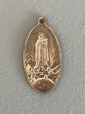 St Teresa Little Flower Canonized 1925 Brass Holy Medal by Whitehead-Hoag Theres