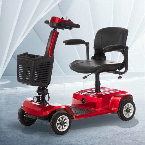 Electric Mobility Scooter Heavy Duty 4 Wheel Drive Scooter Lightweight Travel US - Picture 13 of 17