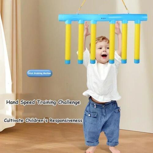 Challenge Falling Sticks Game Kids Stick Catching Toy Training Reaction Ability - Picture 2 of 25