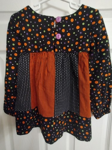 Fall Halloween Outfit Girl's Size 6 Handmade Top Nanette Pants - Picture 11 of 12