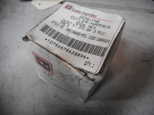 CUTLER HAMMER -- 180C180G02 Contact Kit DPCK 35A 3-Pole Type A -- GENUINE - Picture 3 of 3