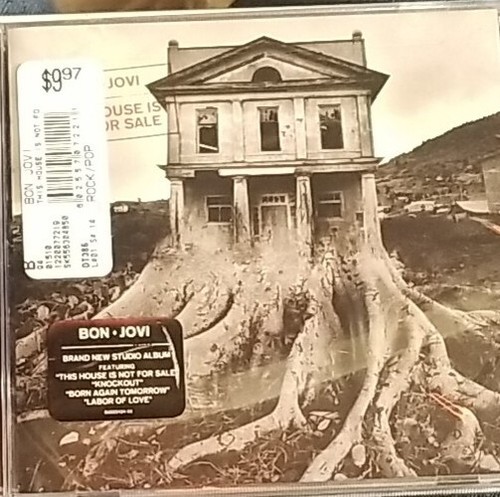 BON JOVI ● THIS HOUSE IS NOT FOR SALE (NEW/SEALED CD). + Hype Sticker. FAST S&H. - Picture 3 of 4