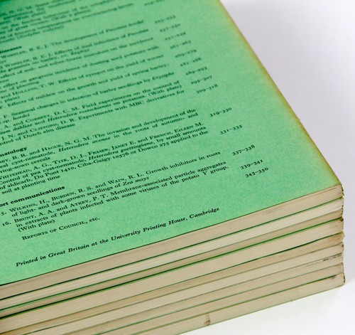 Annals of Applied Biology 1974 Ganzjahresverband der angewandten Biologen selten - Bild 23 von 24