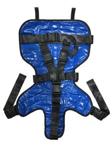 Asiento de sujeción pediátrico LINE2design - Sistema de asiento de sujeción con arnés para niños azul - Imagen 5 de 7