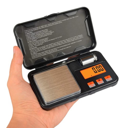 Electronic Digital Scale 200g 0.01g / 50g 0.001g Mini Pocket Milligram Weights - Picture 12 of 14