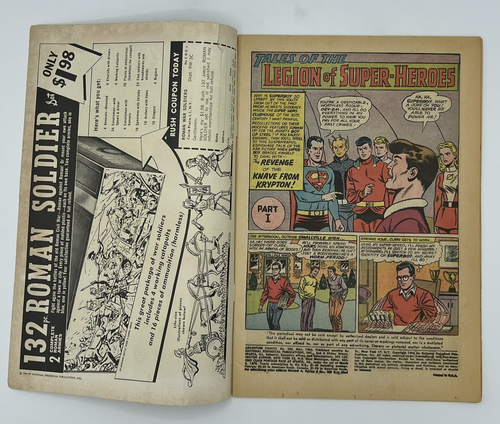 Adventure Comics #320 ¡La venganza de la briba de Krypton! DC Comics 1964 Superboy - Imagen 11 de 15