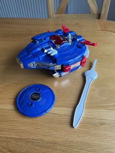 Power Ranger im Weltraum Astro Megazord funktionierende Lichter & Sounds + Schwertschild sehr guter Zustand - Bild 5 von 8