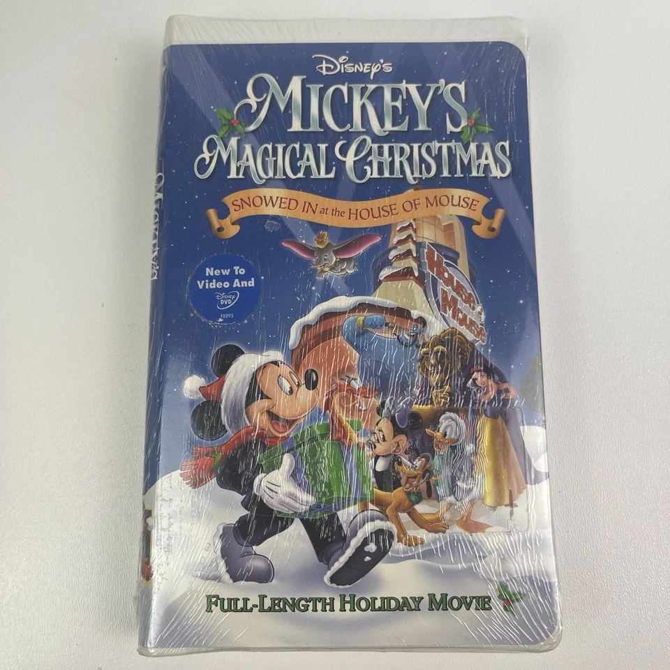 Mickeys Magical Christmas Snowed In at the House of Mouse VHS Clamshell Sealed - Image 3 of 4