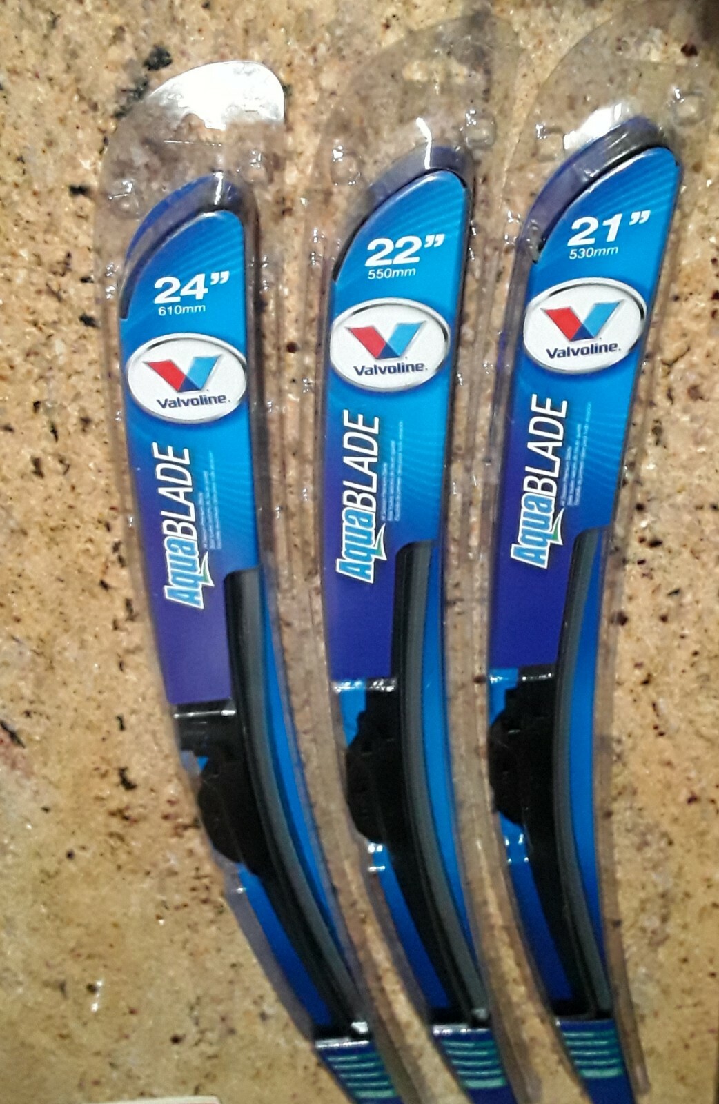 1 22" Valvoline Aqua Blade VCBAAPA22 22" Windshield Wiper Blade New