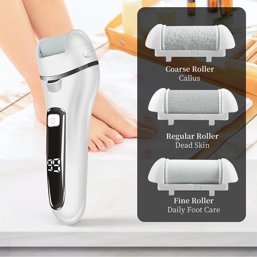 Electric Foot Sandpaper Foot File Heels Grinding Pedicure Tools Foot Care Tool - Picture 4 of 26