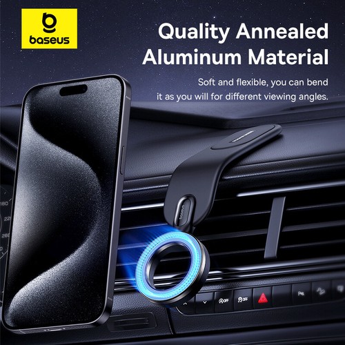 Universal Mobile Phone 360 Rotating In Car Magnetic Mount Holder Stick-on Type - Picture 10 of 17