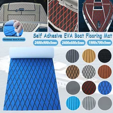 95"/75" Deluxe EVA Foam Boat Marine Flooring Mat Faux Teak Decking Yacht Sheet