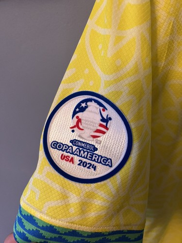 Brazil USA 2024 Home football / Soccer jersey Nike #10 Neymar JR Mens L - Picture 4 of 11