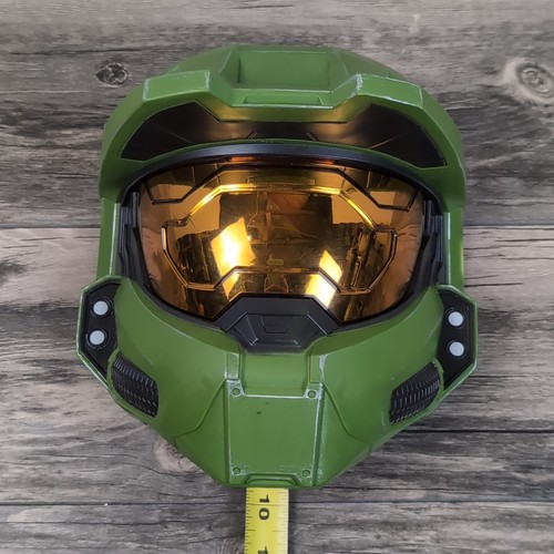 Halo Master Chief Mask 2020 Microsoft Halloween Costume Cosplay Helmet - Picture 10 of 11