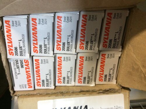 SYLVANIA 20586 - FT40DL/841/RS/ECO 40 Watt ,4 Pin 2G11 Base - 4100K (Lots Of 10) - Picture 5 of 7