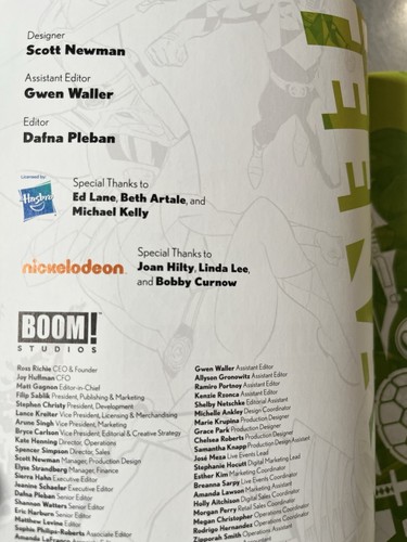 Mighty Morphin Power Ranger Teenage Mutant Ninja Turtles TMNT Boom Studios Comic - Picture 8 of 11