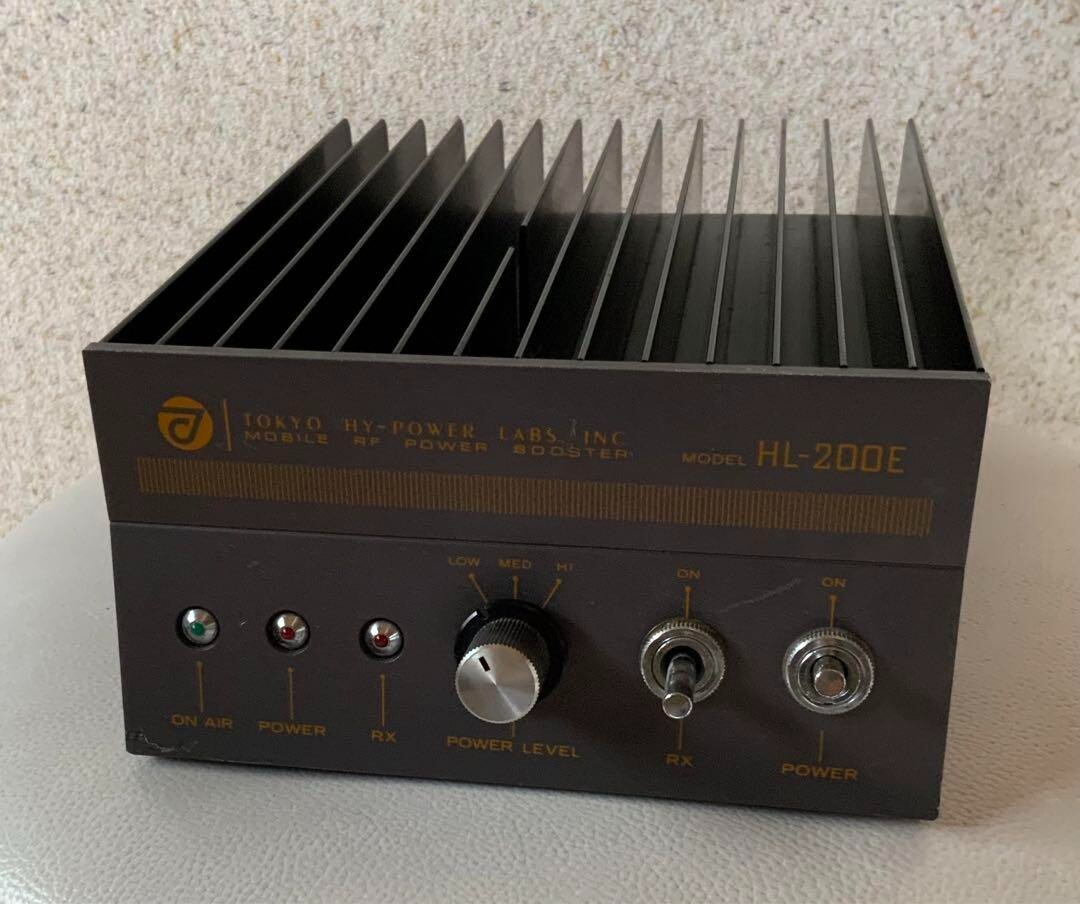 希少☆TOKYO HY-POWER HL-200E☆13.8V 東京ハイパワー 東ハイ リニア