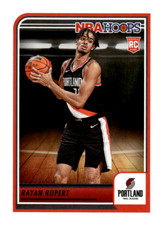 2023-24 Hoops #273 Rayan Rupert TRAIL BLAZERS RC