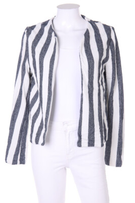 MANGO Blazer Stripes M grey