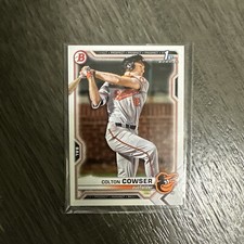 2021 Bowman Draft - #BD-166 Colton Cowser (RC)