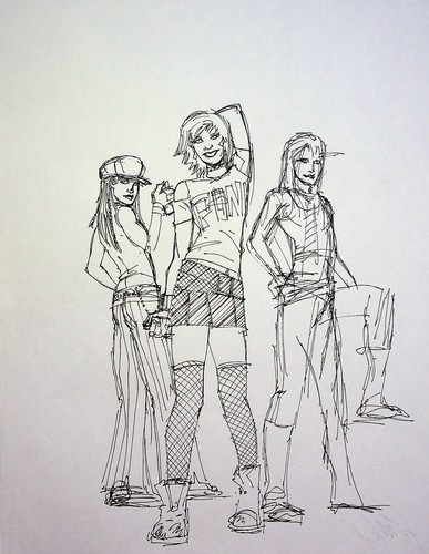 KARL ALTSTAETTER Signed Hand Drawn Comic Book Character Layout Art 8.5 x 11 - Picture 1 of 2