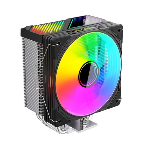 CPU Air Cooler CPU Cooler 6 Copper Heat Pipes ARGB PWM Cooling Fan 1800RPM Speed - Zdjęcie 13 z 18