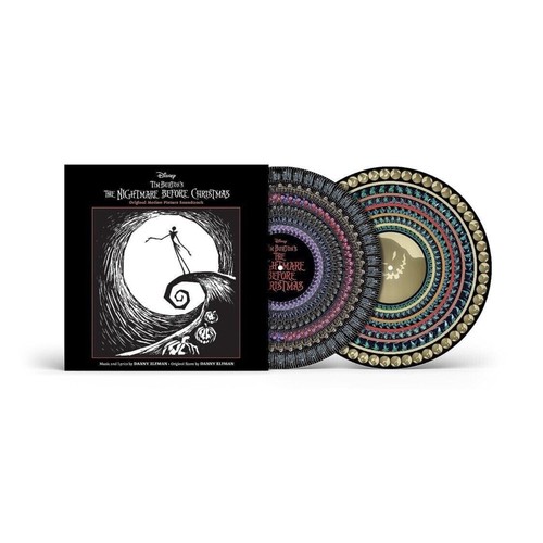 The Nightmare Before Christmas 2LP OST Zoetrope Picture Disc Vinyl Danny Elfman - Picture 4 of 4