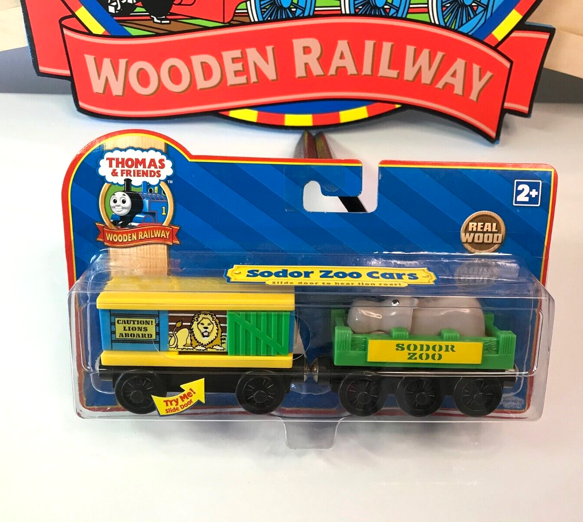 Sodor Zoo Cars - LC98017 Thomas & Friends Wooden Railway by