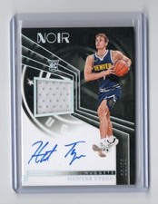 23-24 Noir Rookie Patch Autograph Color Hunter Tyson #88/99