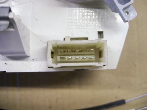 PEUGEOT 206 BEHR HEATING VENTILATION CONTROL PANEL FAN A/C OFF 2005 YEAR 99210 - Picture 5 of 9