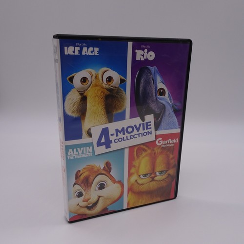 Ice Age / Rio / Alvin and the Chipmunks / Garfield (DVD) 24543441434 | eBay