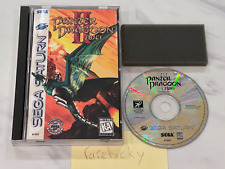 Panzer Dragoon II Zwei (Sega Saturn) MINT COMPLETE CIB W/REG CARD, NEW CONDITION