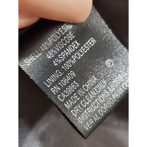 Tahari Women Dark Brown Polyester Single Breasted Blazer & Pant 2 Pc's Suit 12P - Picture 8 of 12