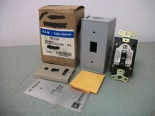 CUTLER-HAMMER 369D454G01 MANUAL STARTER TOGGLE SWITCH MST01SN NIB