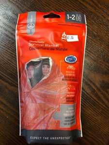 Adventure Medical Kits Sol Survival Blanket 2Pr