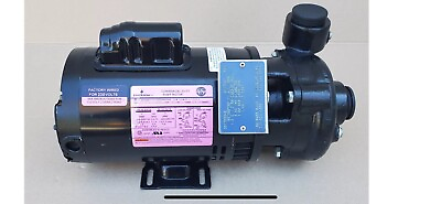 #ad #ad New Emerson Pump Unit Jet pump Emerson 1HP 3450RPM 208 230 115 Genuine