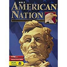 Holt American Nation: Student Edition Grades 9-12 2003: Used