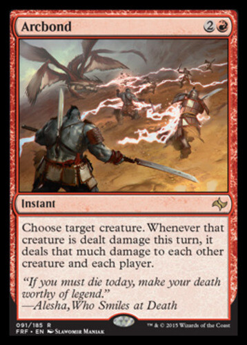 1x Arcbond - Fate Reforged - Lightly Played, English - MTG!